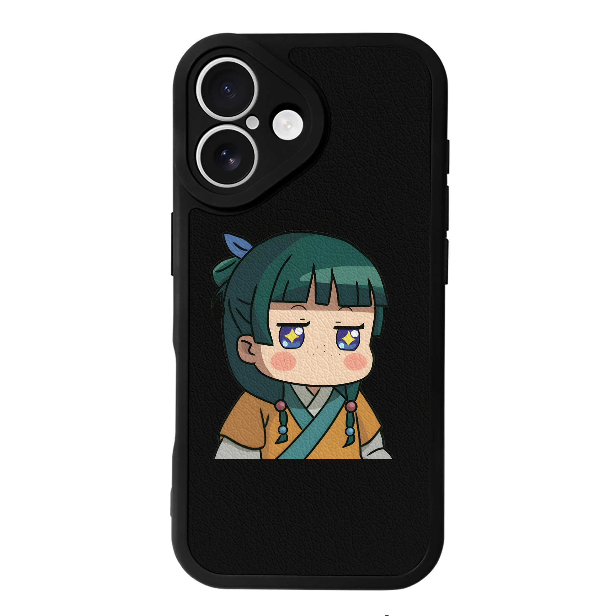（画像用） 薬屋のひとりごと The Apothecary Diaries 【iPhone 16シリーズ対応】シリコンスマホケース（レザー調） 材質：シリコン